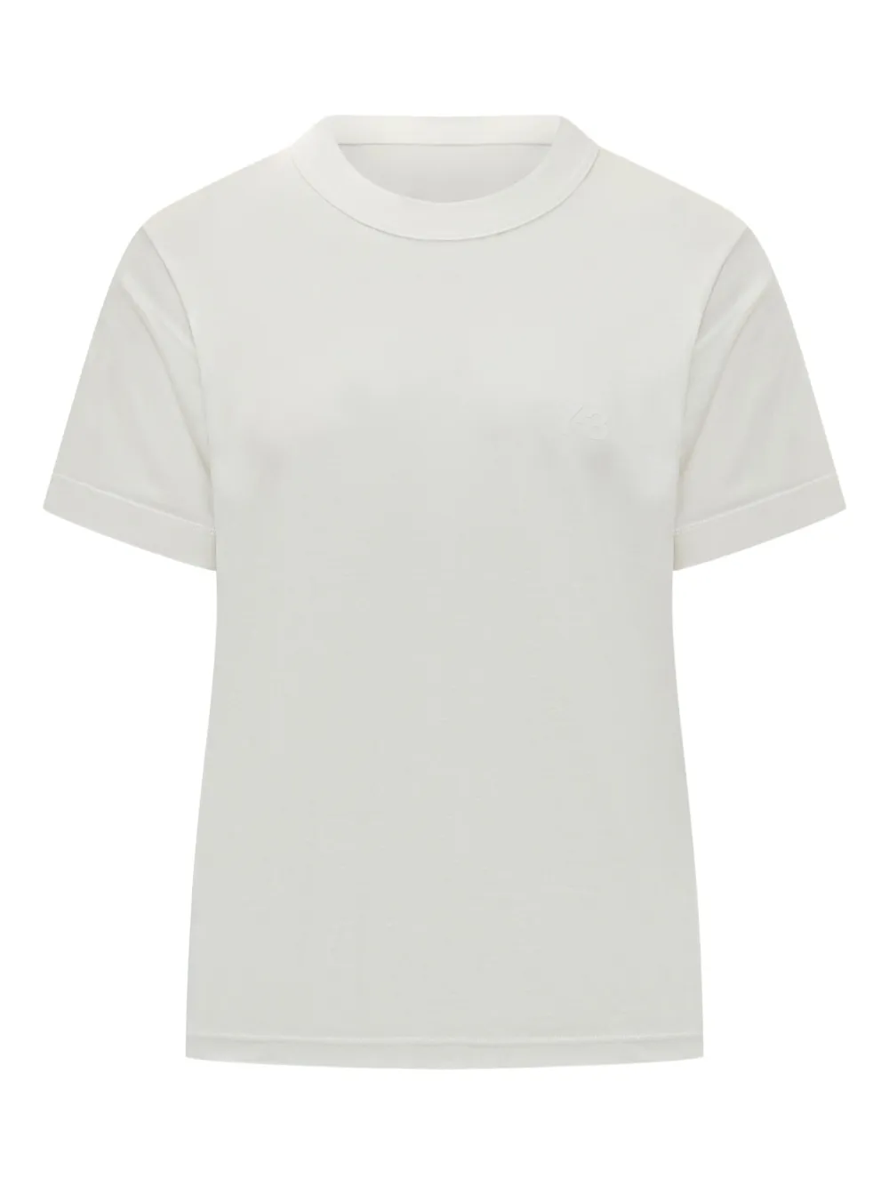 Y-3 T-shirt met ronde hals Wit