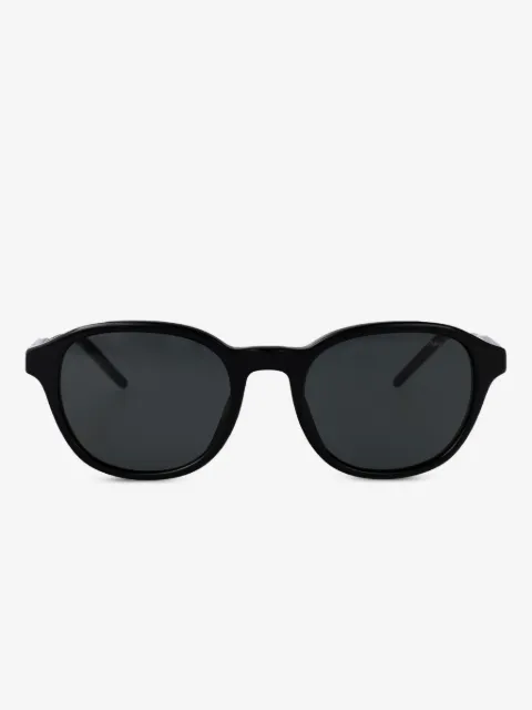 Emporio Armani Zonnebril met rond montuur