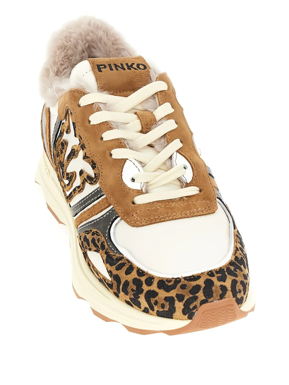 PINKO Zoe 01 leopard-print sneakers | Low-Tops | Image 2