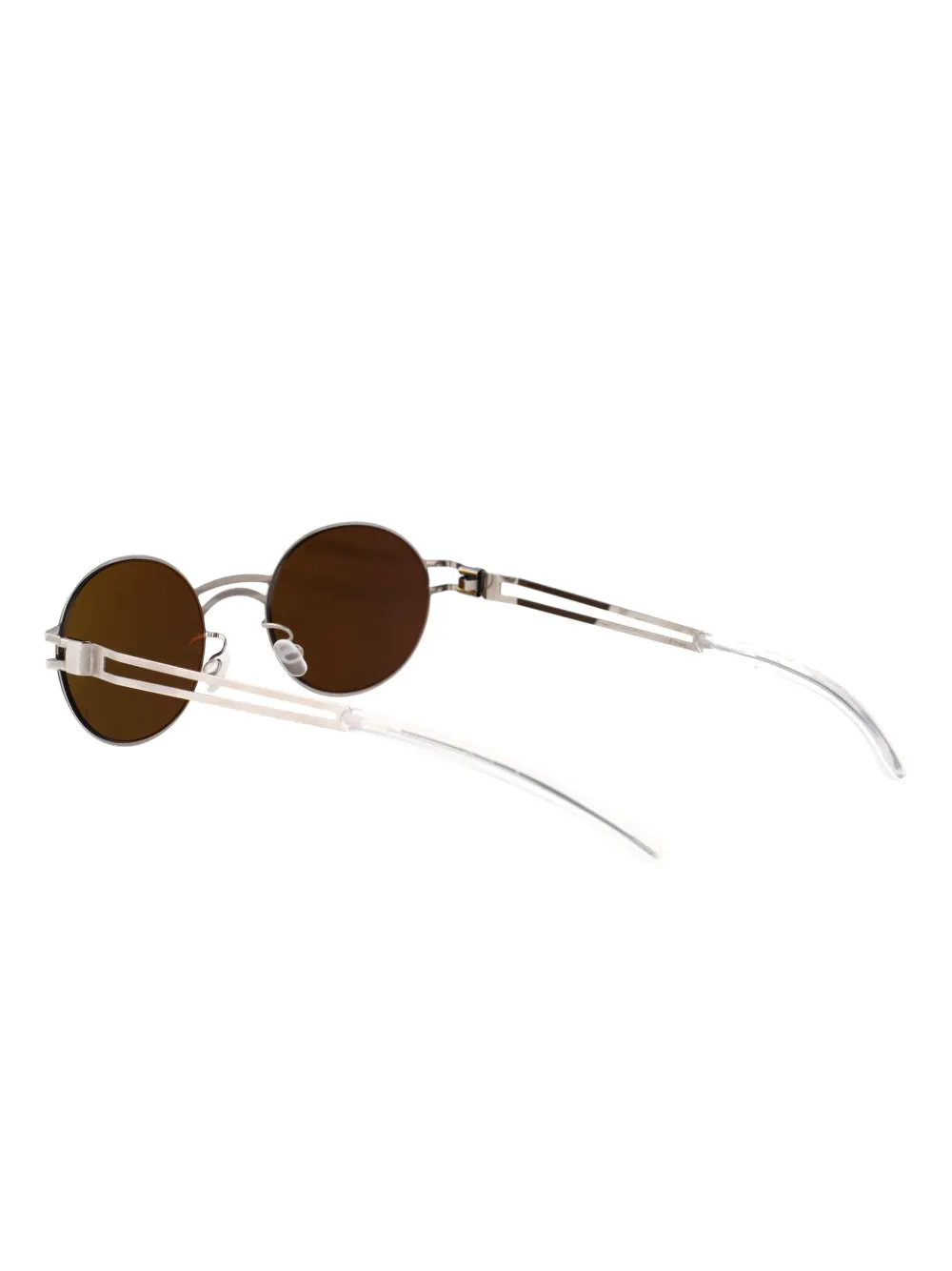 MYKITA サングラス ブラウンレンズ メタルフレーム ラウンド型のメガネの魅力 ー YORIN Shiny Copper/ Blackです