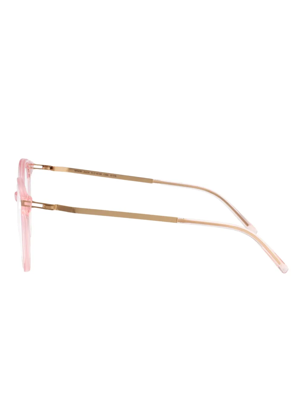 Mykita round-frame glasses Roze