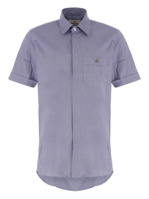 Vivienne Westwood camisa manga corta con logo bordado