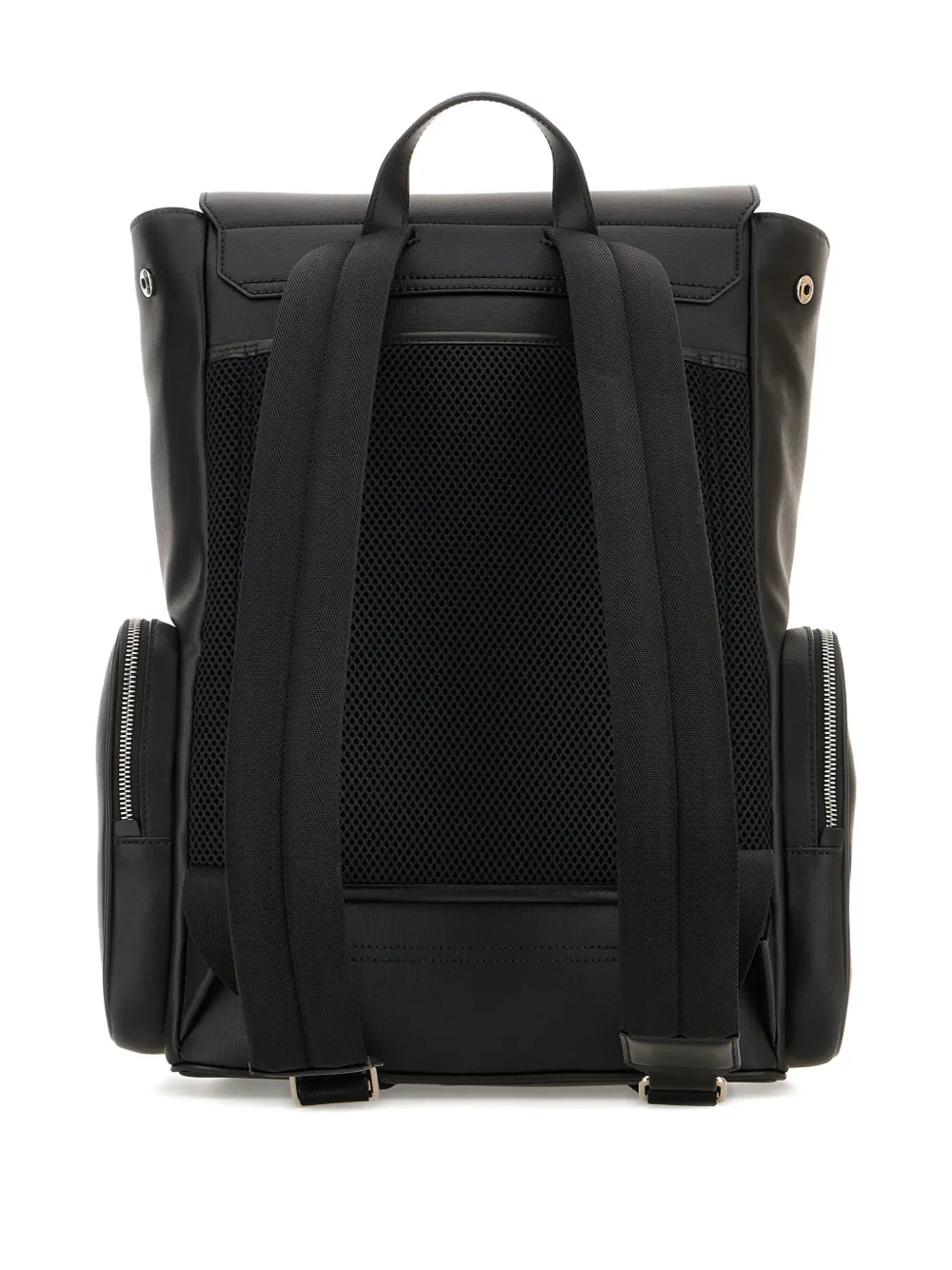 Bally Flap-pocket Backpack In Black