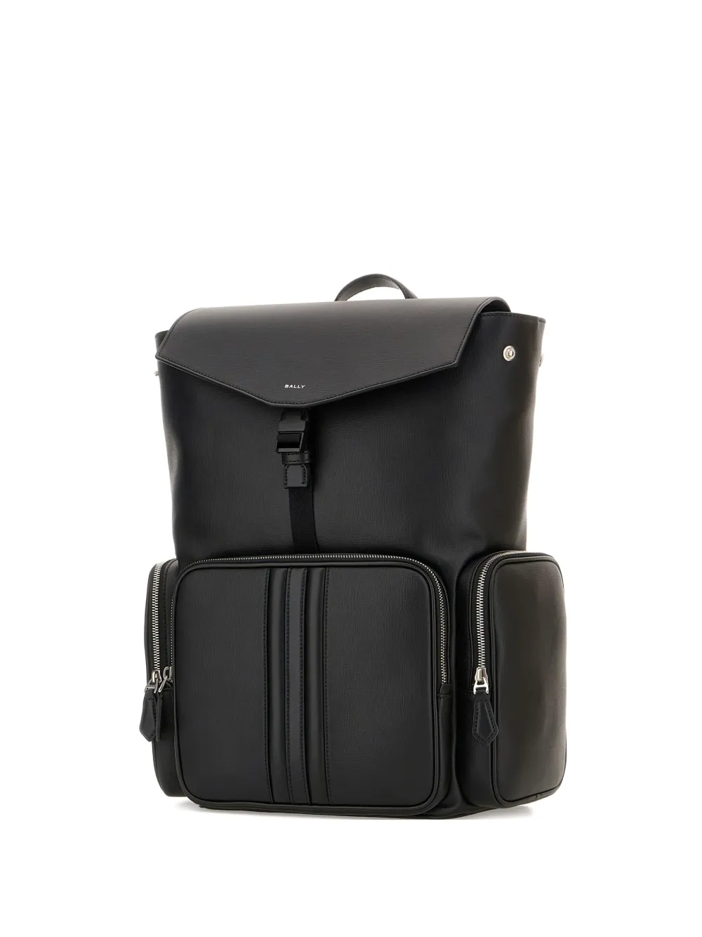 Bally flap-pocket backpack - Nero