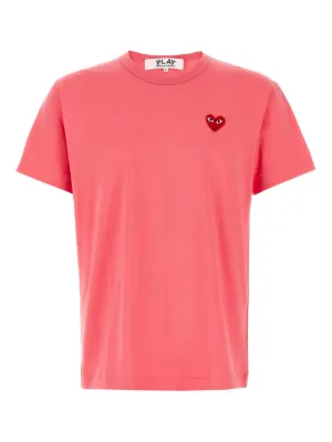 Comme Des Garçons Play ロゴスタッズ Tシャツ | ホワイト | FARFETCH JP