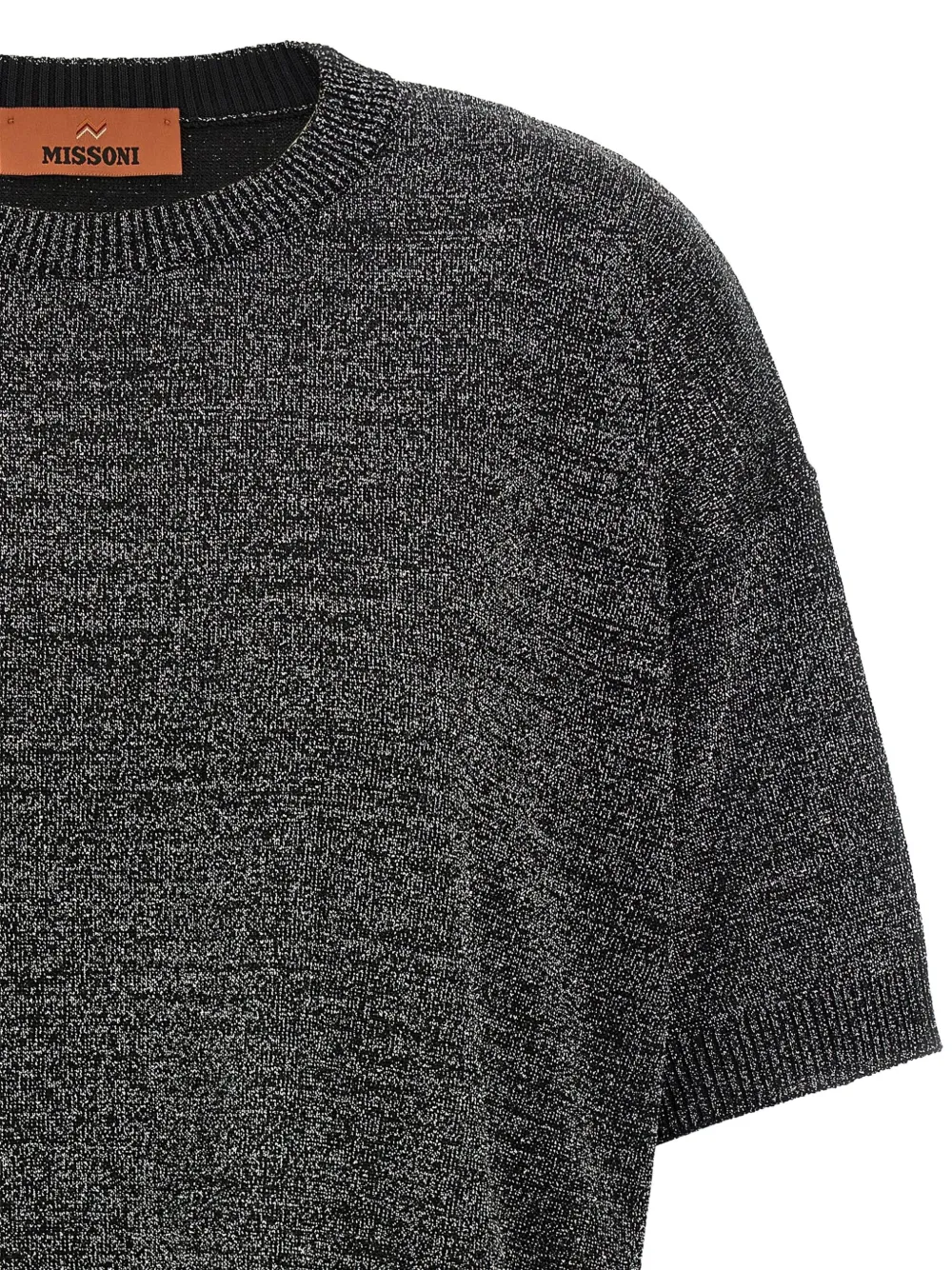 Missoni Metallic T-shirt met ronde hals Grijs