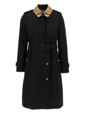 Burberry ダブルブレスト トレンチコート | ブラック | FARFETCH JP Burberry ダブルブレスト トレンチコート | ブラック | FARFETCH JP
