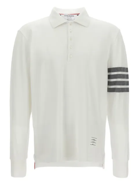 Thom Browne Classic 4Bar long-sleeve polo shirt