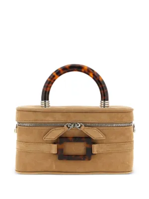 ハンドバッグ Roger Vivier HAND BAG (RBWAOGAB300NQA 1M88) Viv' Choc Medium Shopping Bag in canvas Natural Woman