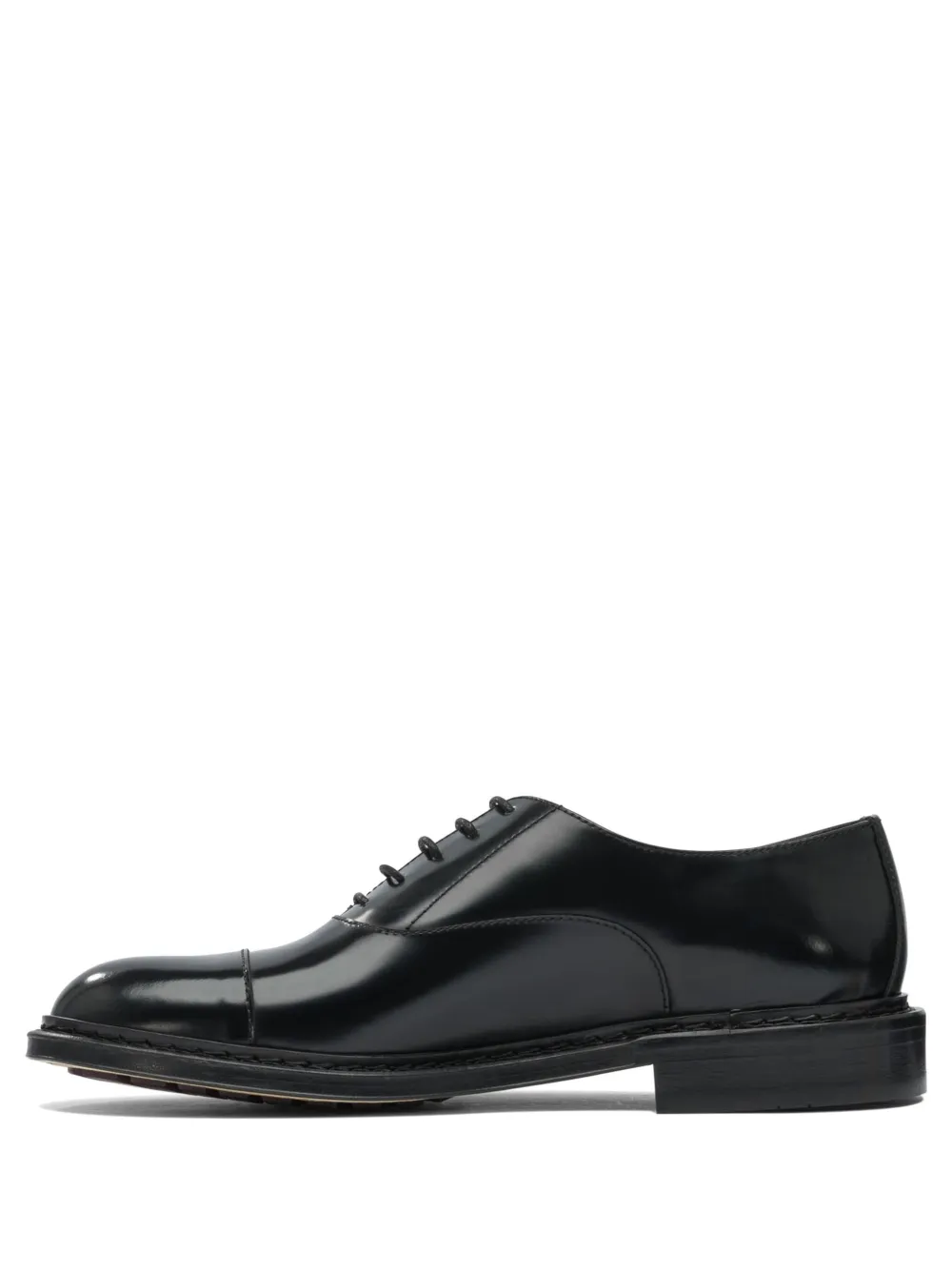 Sturlini Firenze Cap-toe Lace-up Derby Shoes In Black