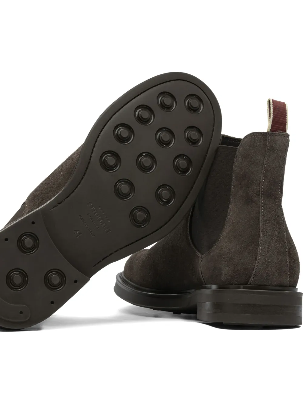 sturlini firenze elastic-panel suede Chelsea boots Grey
