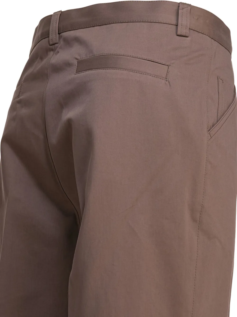 Brunello Cucinelli cotton twill trousers Bruin