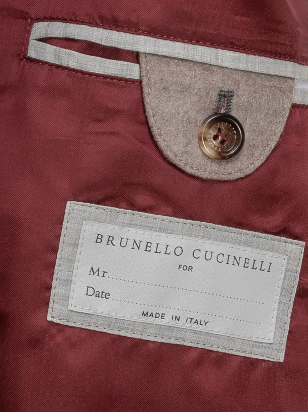 Brunello Cucinelli patch-pocket bomber jacket Grijs
