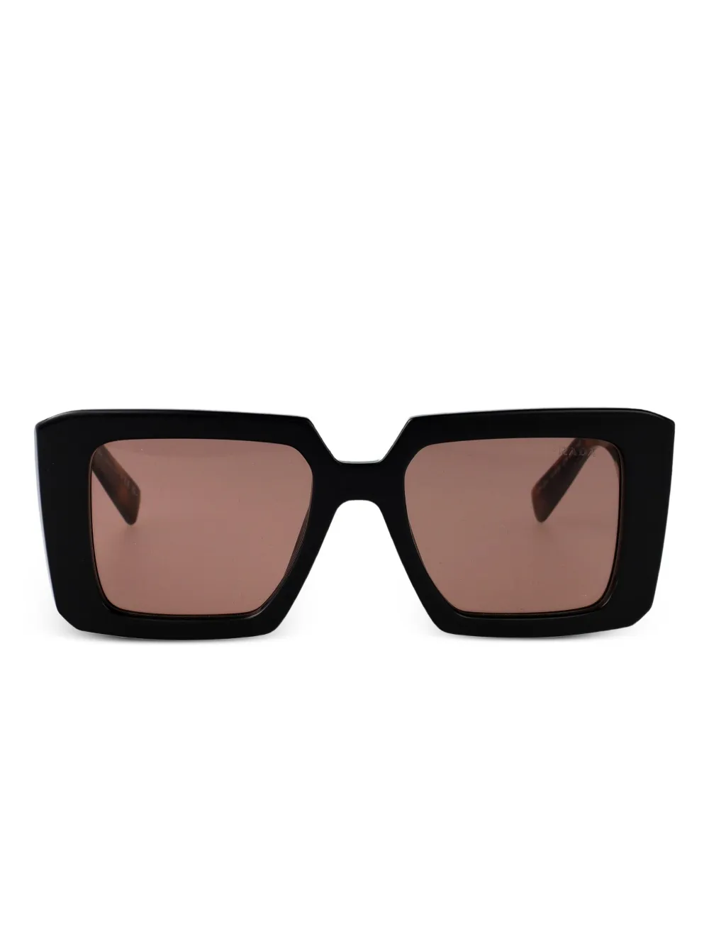 Prada Eyewear square-frame sunglasses - ブラウン Prada Eyewear square-frame sunglasses - ブラウン