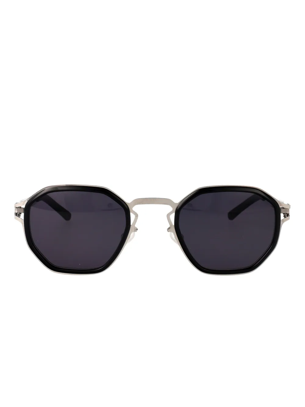 Mykita Gia geometric-frame sunglasses Zwart