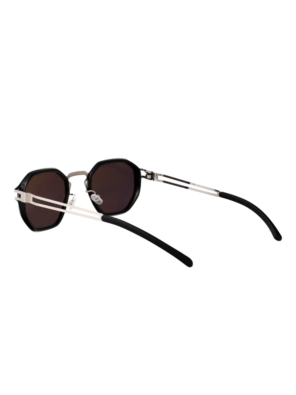 Mykita Gia geometric-frame sunglasses Zwart