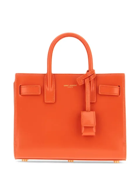 Saint Laurent leather top-handles tote bag