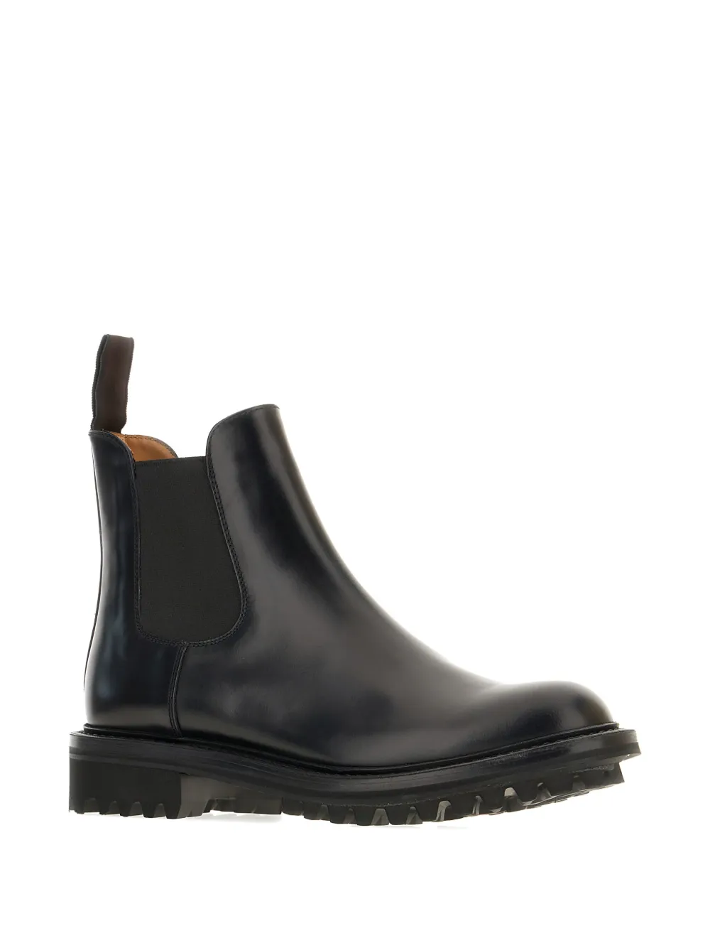 Church's Black Leather Nirah T Ankle Boots In Black
