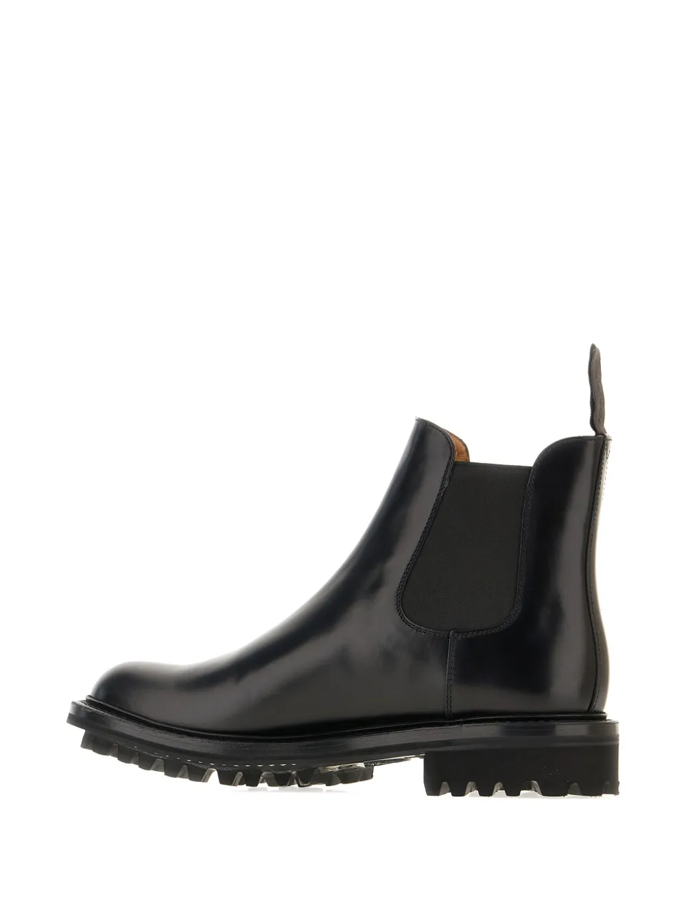 Church's Black Leather Nirah T Ankle Boots In Black