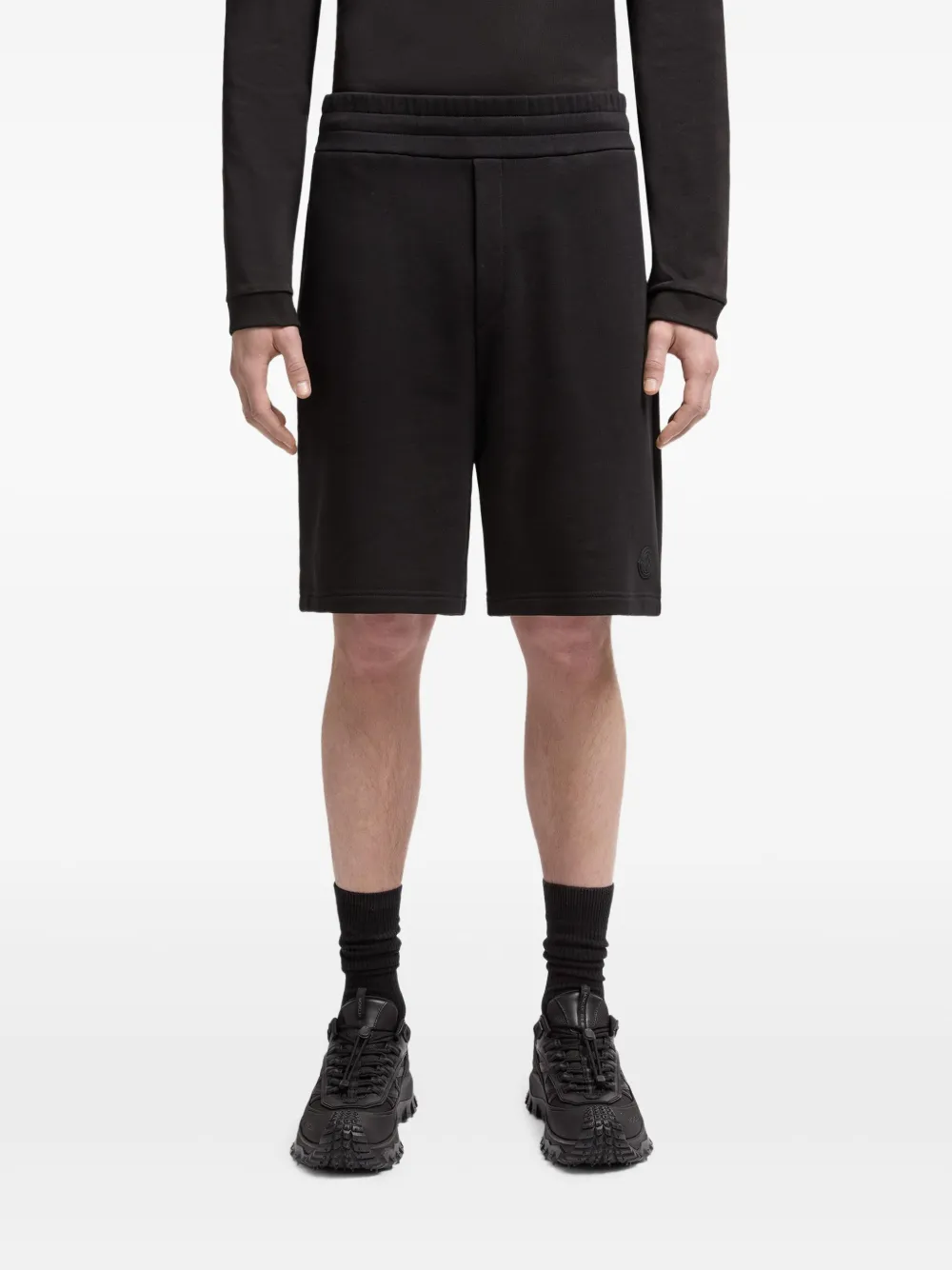 Moncler イージーショートパンツ - ブラック Moncler イージーショートパンツ - ブラック