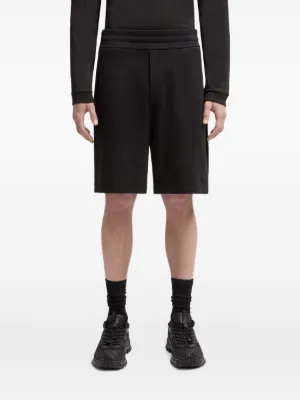Moncler サイドストライプ ショートパンツ | ブラック | FARFETCH JP