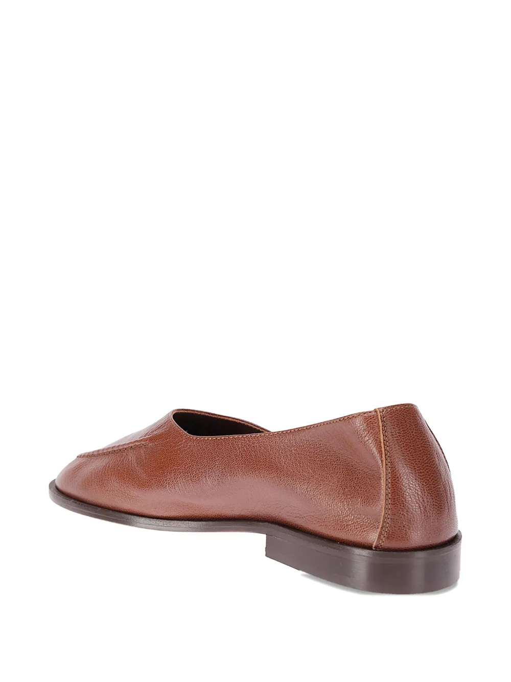 Hereu Juliol Winter leather loafers Brown