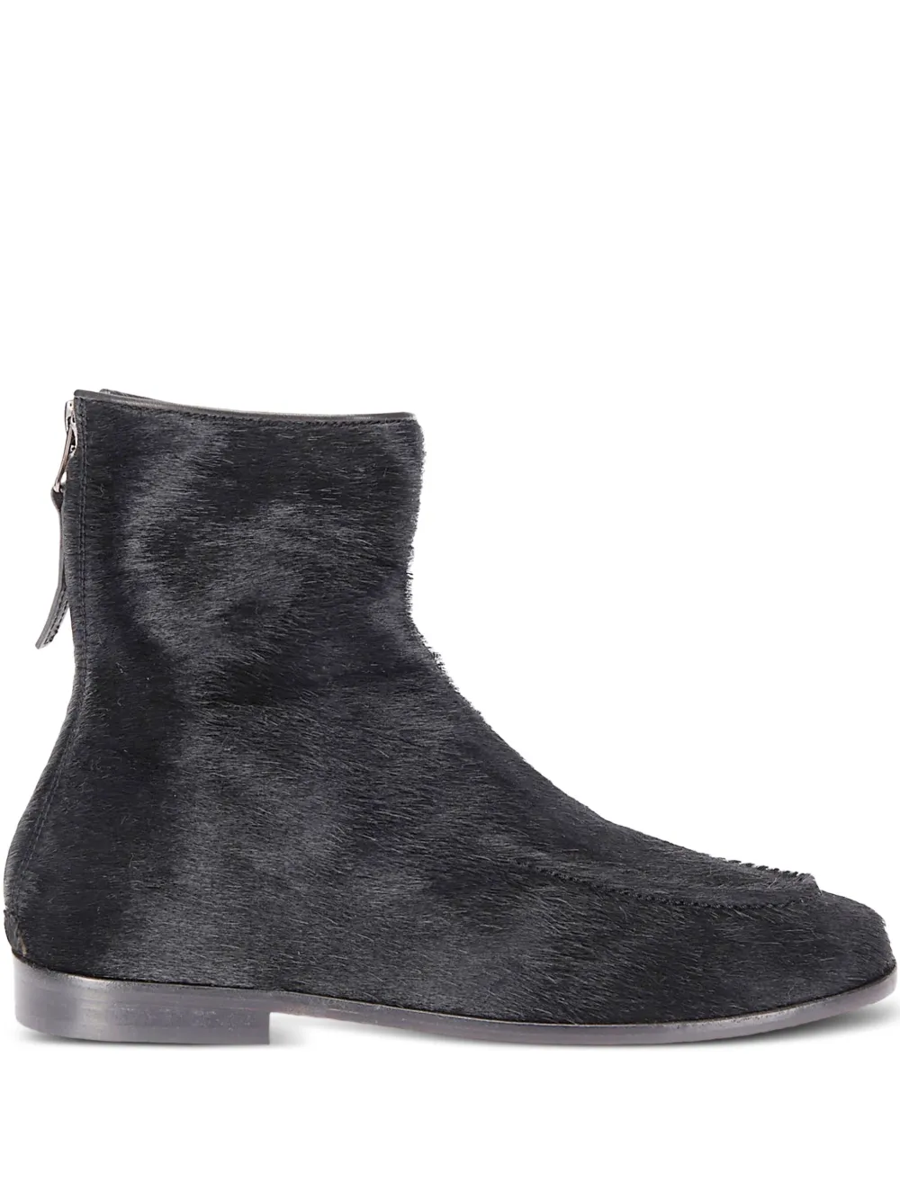 Hereu Juliol calf-hair ankle boots Black