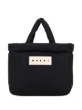 Marni large puff tote bag - Black