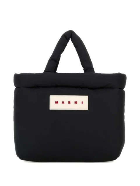 Marni large puff tote bag