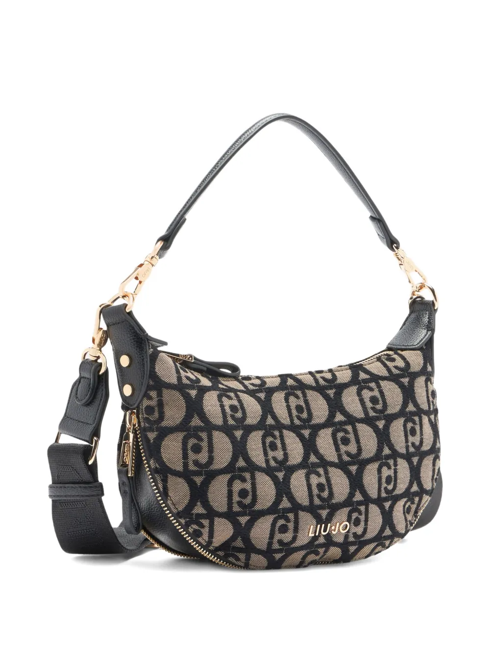Liu •jo Small Shoulder Bag In Neutral