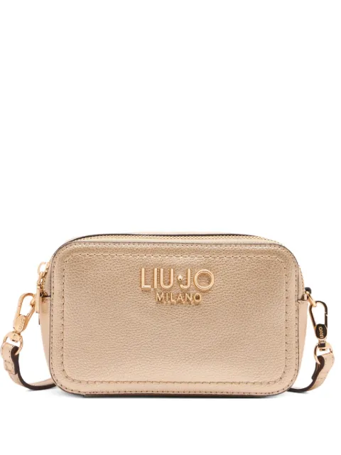 LIU JO small logo-plaque zip-fastening cross body bag
