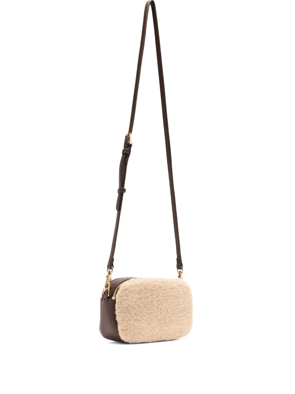 small teddy embossed-logo cross body bag