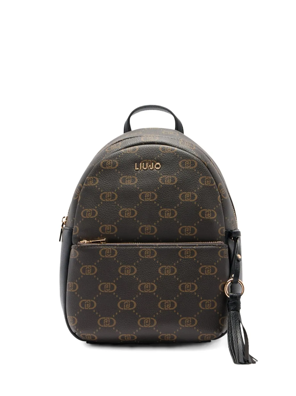 LIU JO medium logo-print backpack | Brown | Image 1
