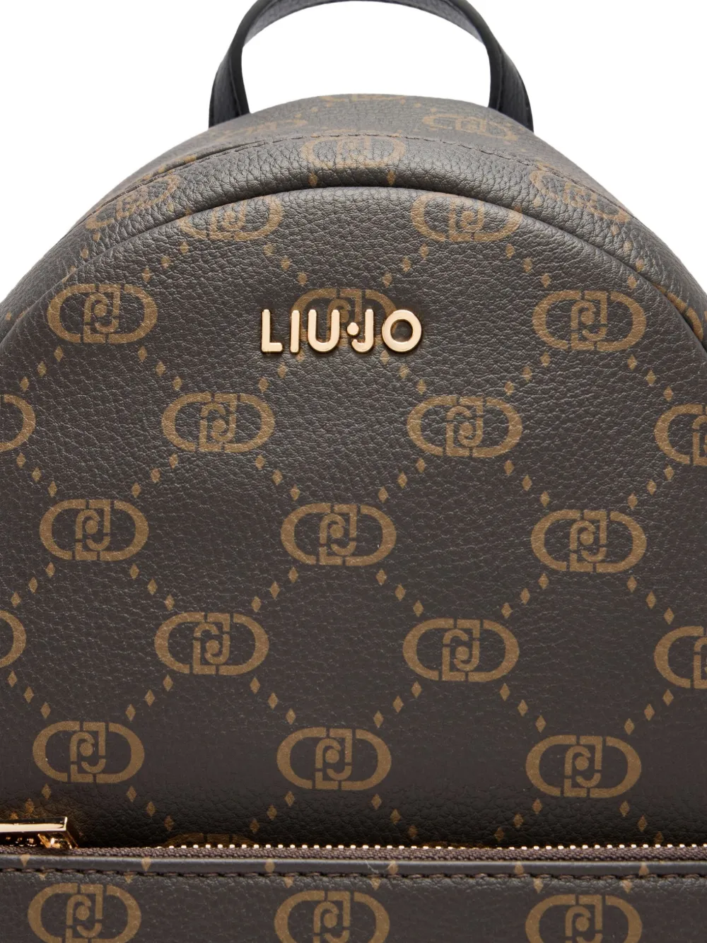 LIU JO medium logo-print backpack Bruin