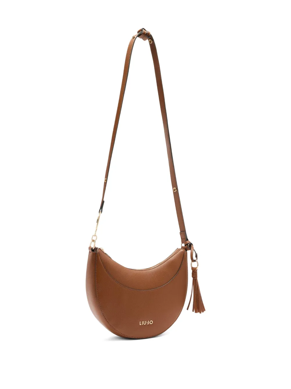 LIU JO medium crescent-shaped tassel satchel bag | Image 2