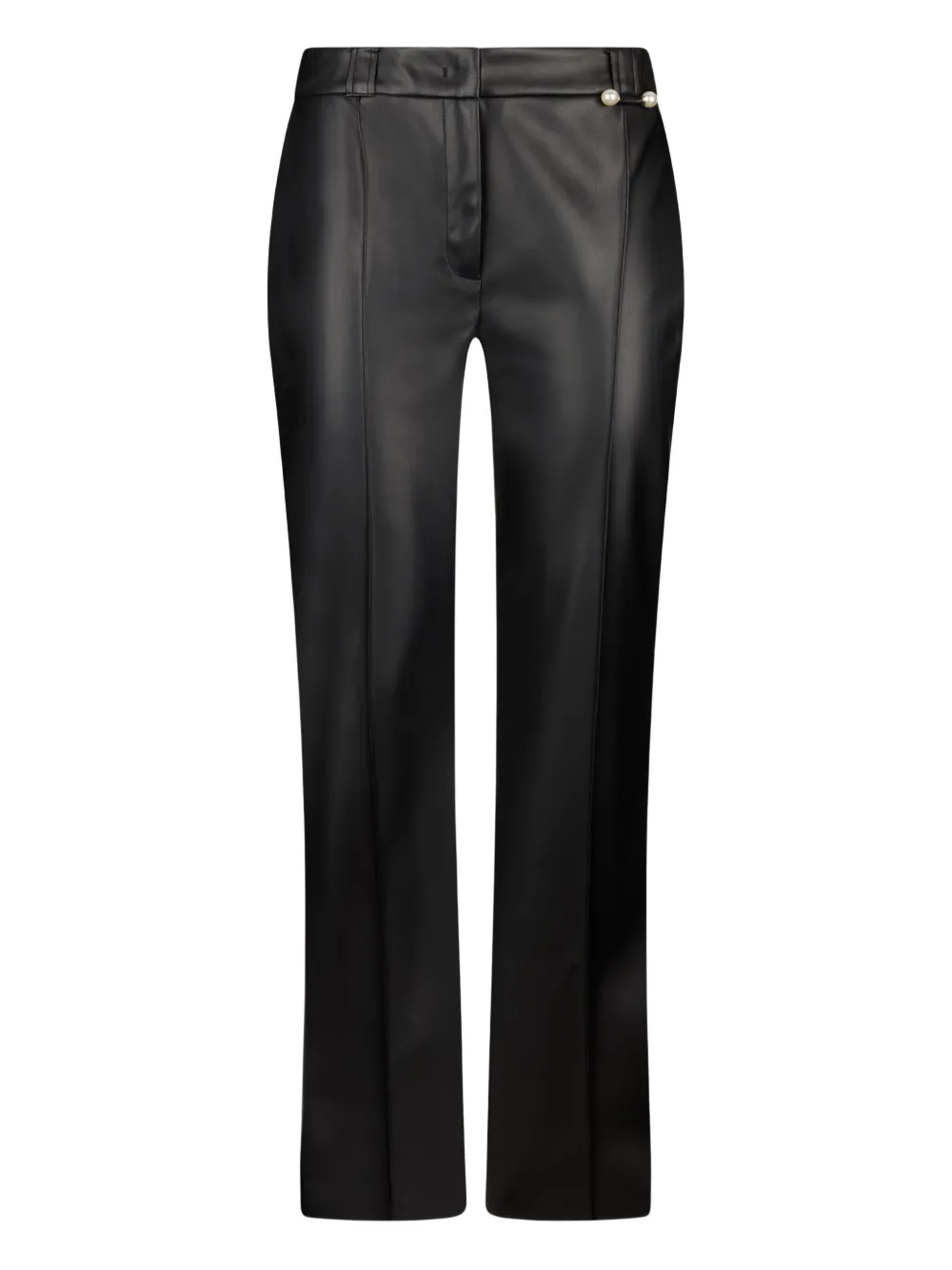LIU JO Broek van imitatieleer Zwart