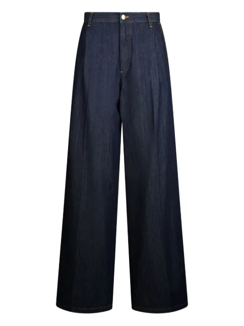 LIU JO jeans acampanados con pinzas