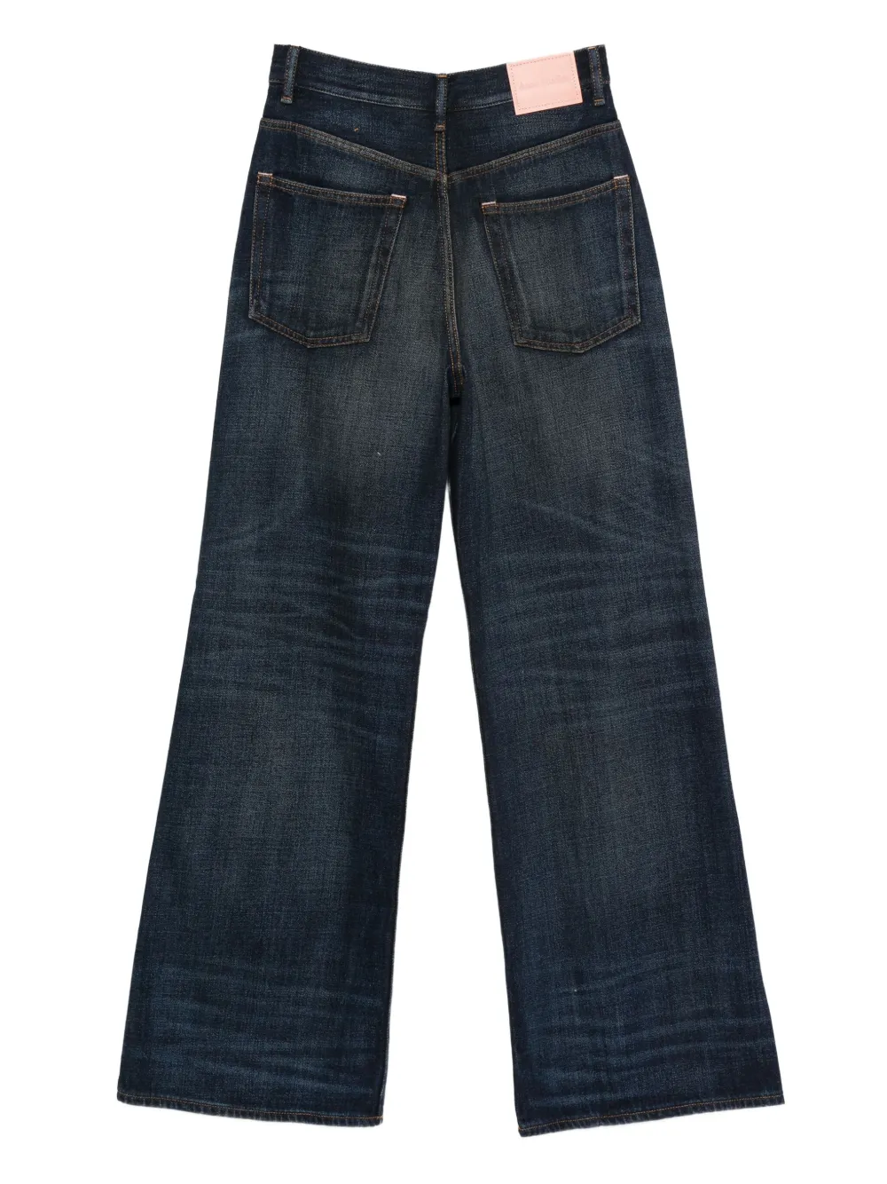 Acne Studios Jeans met wijde pijpen - Blauw