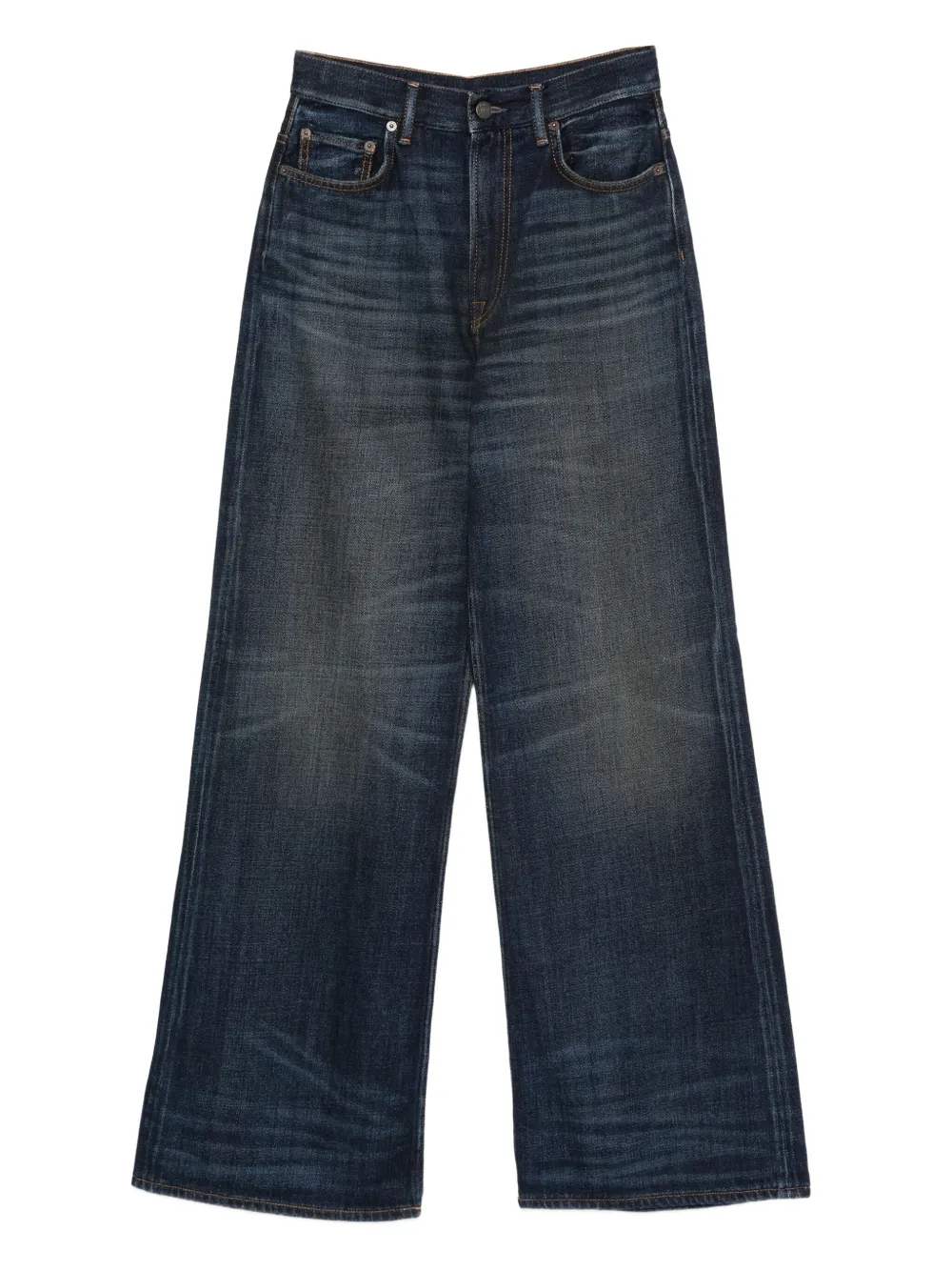 Acne Studios Jeans a gamba ampia - Blu
