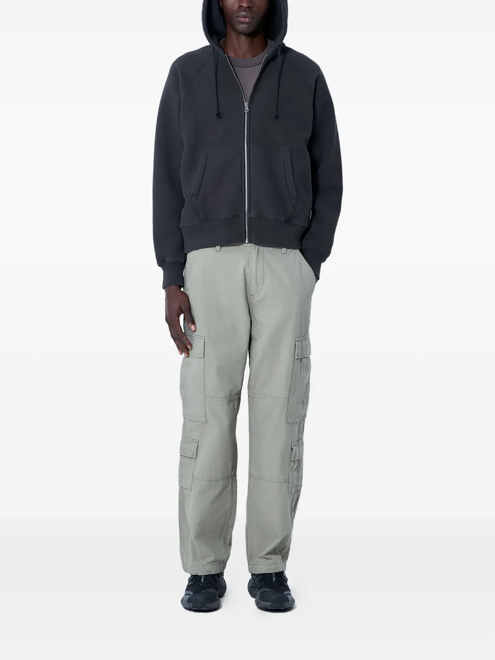 Jason Markk drawstring zip-up hoodie | Hoodies | Image 2