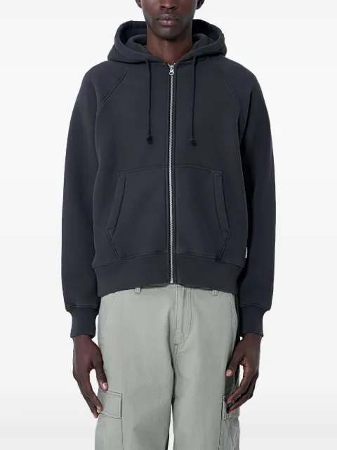Jason Markk drawstring zip-up hoodie