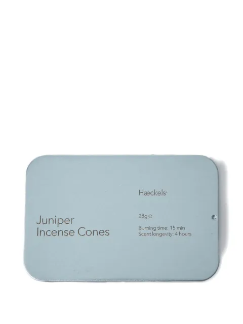 Haeckels Juniper incense cones
