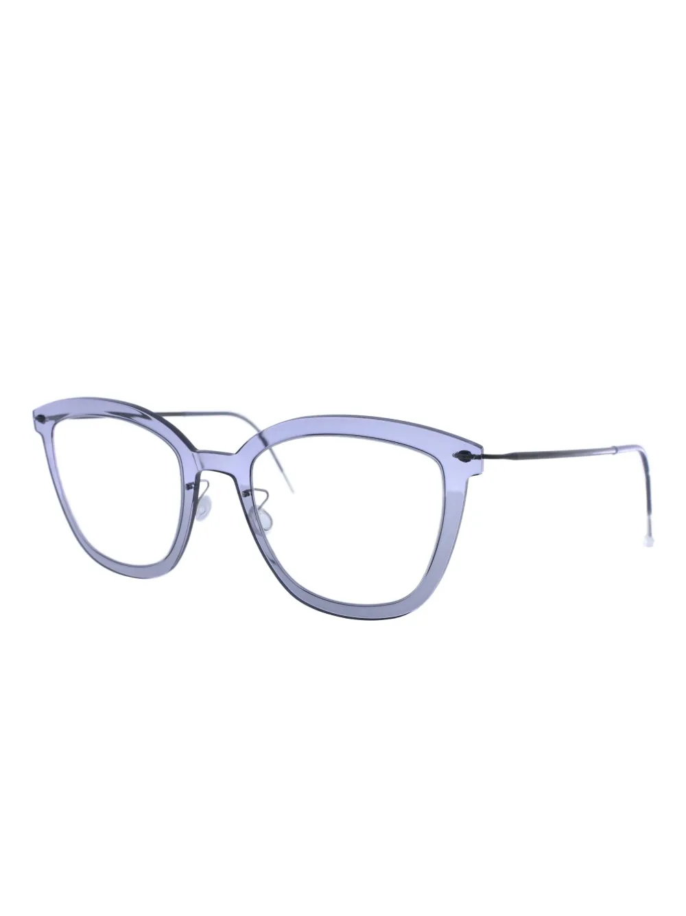 Lindberg lentes con armazón geométrica | gris | Image 1