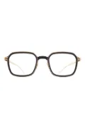 Mykita Rowan square-frame nose-pads glasses - Gold