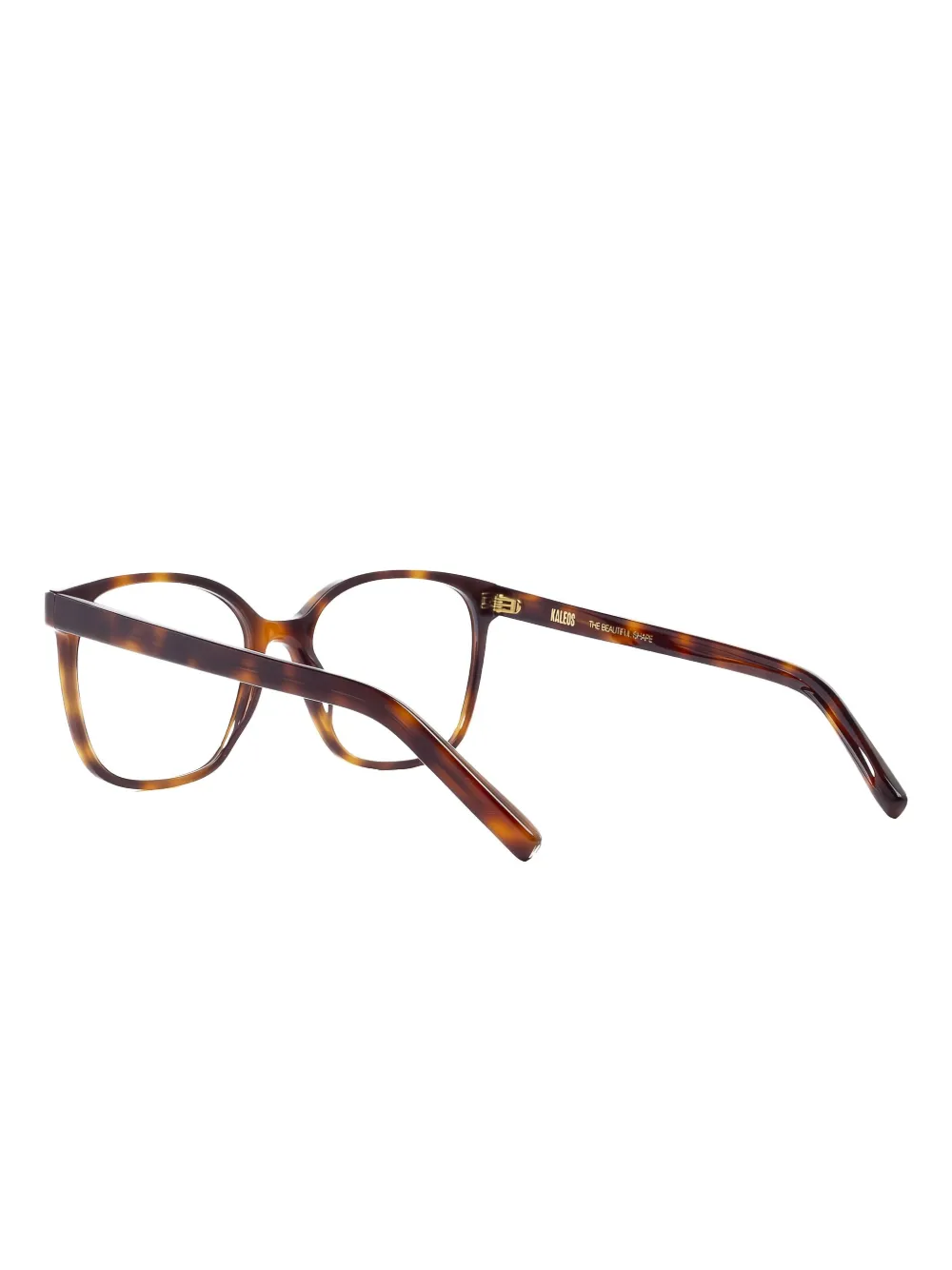 Kaleos Tortoiseshell Square-frame Glasses In Brown