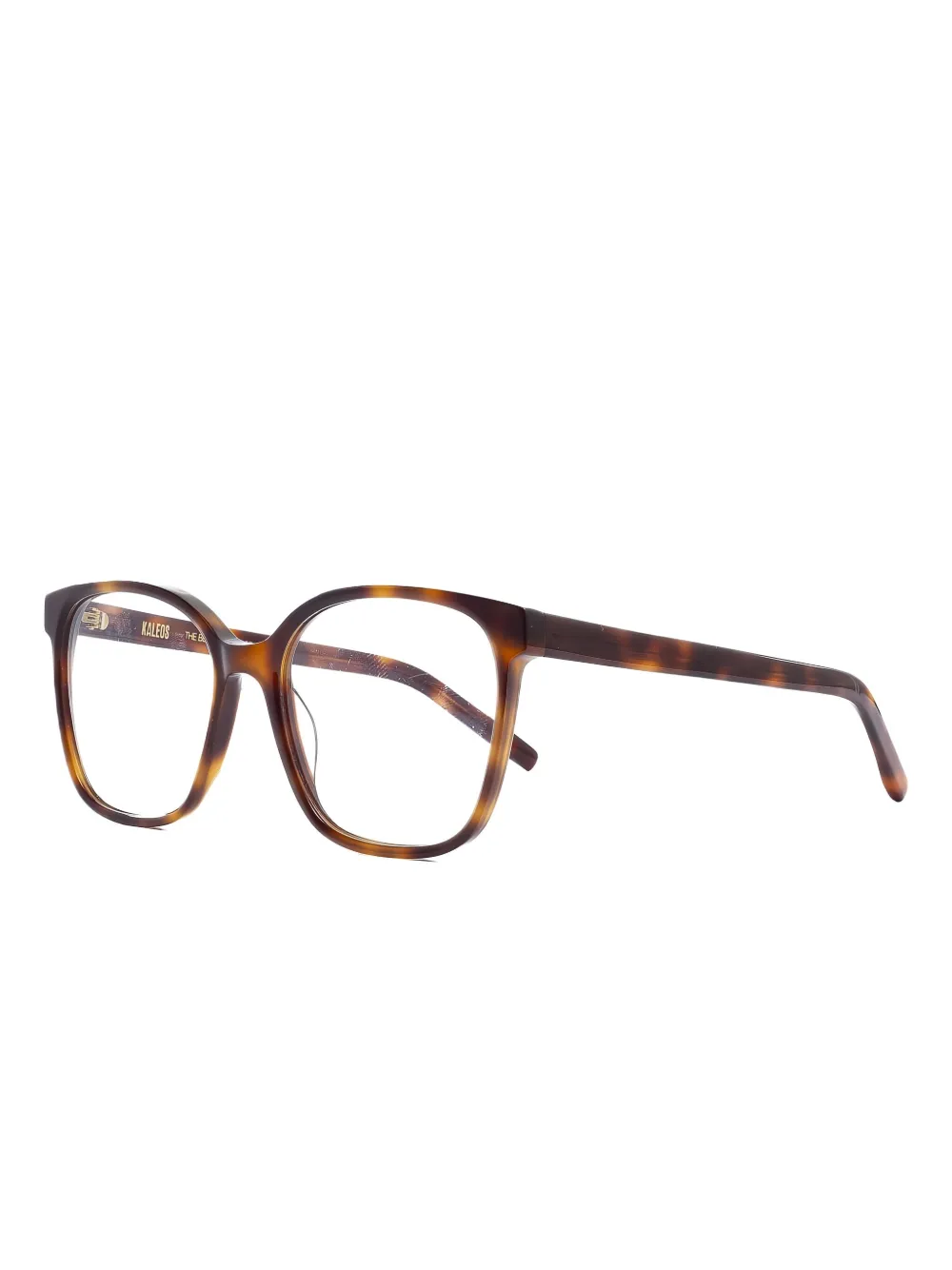 Kaleos tortoiseshell square-frame glasses | Image 2