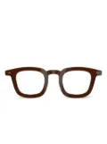 Lindberg square-frame glasses - Brown