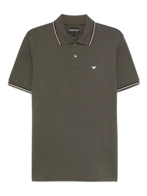 Emporio Armani logo-motif polo shirt