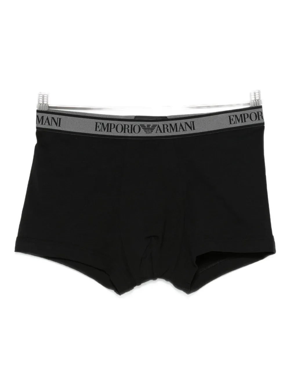 Emporio Armani logo-waistband boxers (pack of three) Zwart