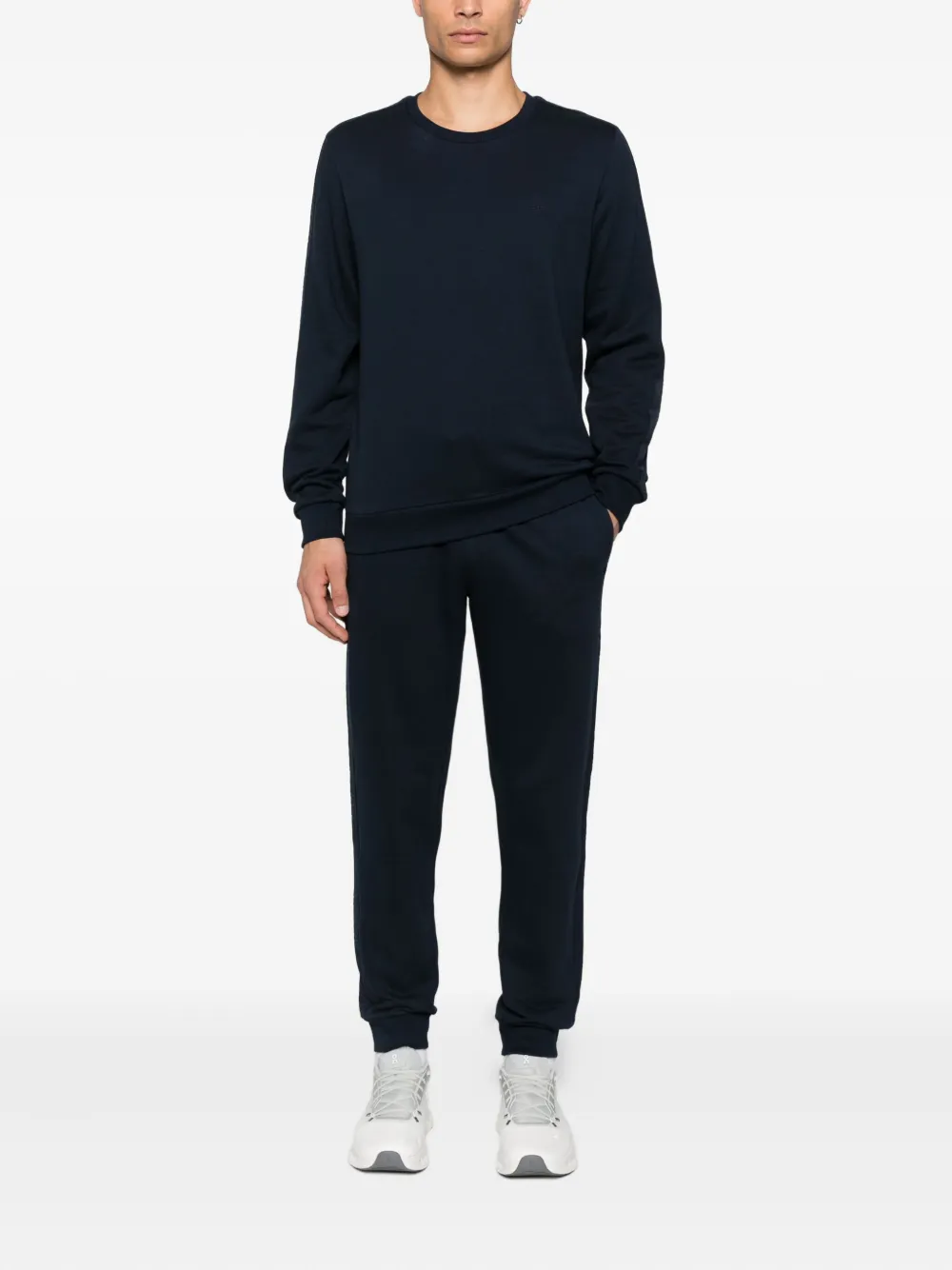 Emporio Armani Trainingsbroek met logo-detail - Blauw